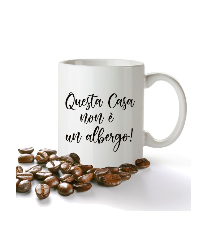 Tazzina Questa casa non è un abergo