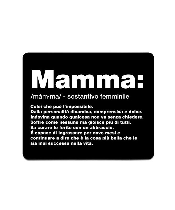 Mouse-pad Mamma definizione
