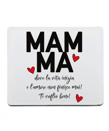 Mouse-pad Mamma amore infinito