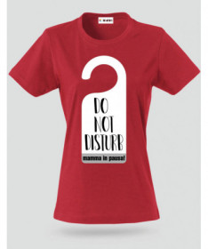 Do Not Disturb T-shirt Basic Donna