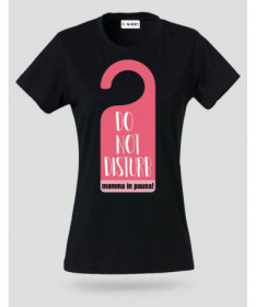 Do Not Disturb T-shirt Basic Donna