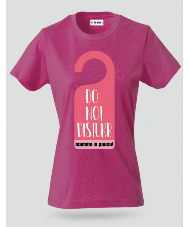 Do Not Disturb T-shirt Basic Donna