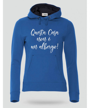 Questa casa non è un albergo Felpa Premium con cappuccio Donna