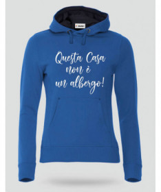 Questa casa non è un albergo Felpa Premium con cappuccio Donna