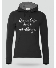 Questa casa non è un albergo Felpa Premium con cappuccio Donna