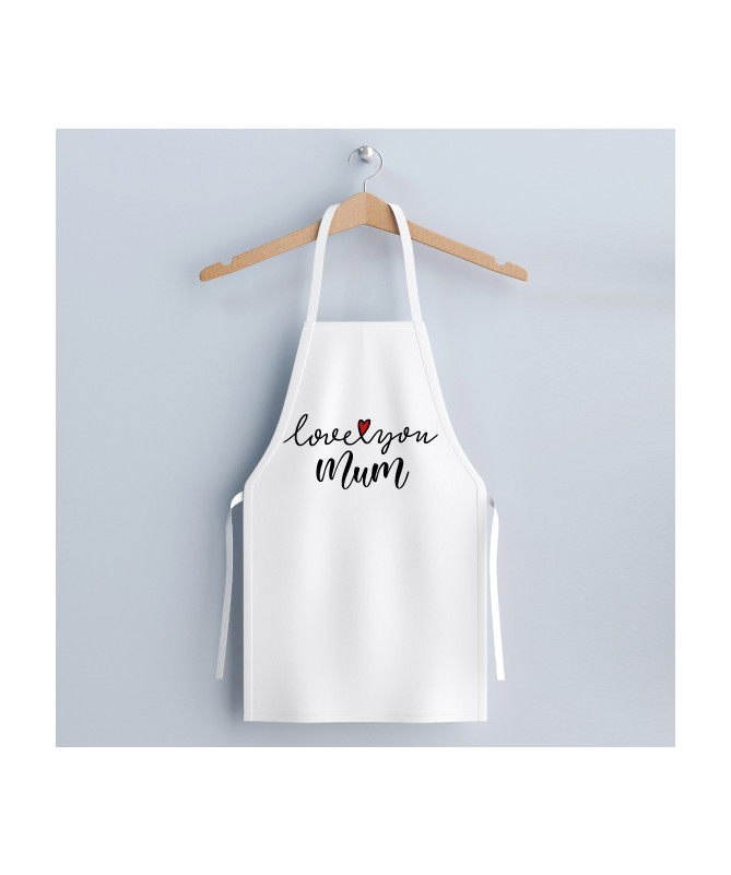 ki-shirt.com Grembiule Love you mum