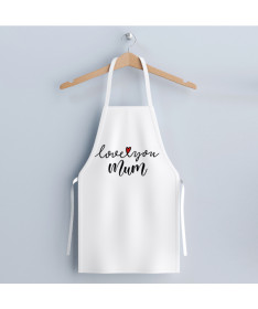 ki-shirt.com Grembiule Love you mum