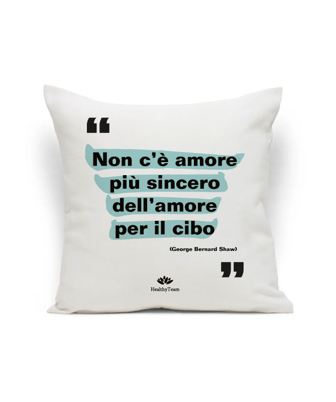 Cuscino Amare il cibo