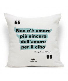 Cuscino Amare il cibo