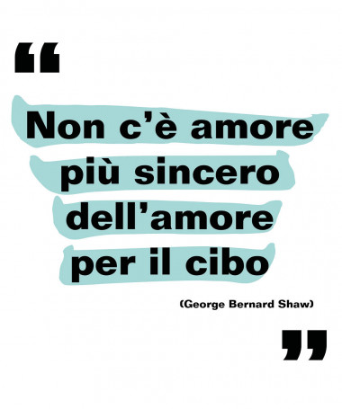 Cuscino Amare il cibo