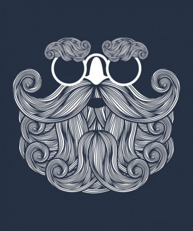 Biscotti Babbo Natale Hipster Felpa Premium con cappuccio Donna