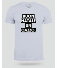 Buon Natale un cazzo T-shirt Scollo V