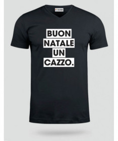 Buon Natale un cazzo T-shirt Scollo V