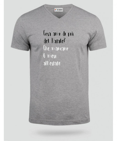 Cosa ami del Natale T-shirt Scollo V