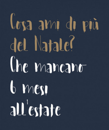 Cosa ami del Natale Felpa Premium con cappuccio Uomo