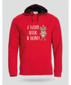 Natale faccio il bravo Felpa Premium con cappuccio Uomo