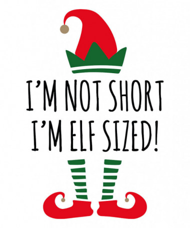 Elfo Babbo Natale T-shirt Basic Uomo