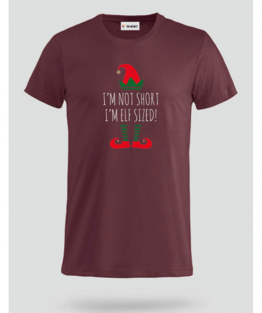 Elfo Babbo Natale T-shirt Basic Uomo
