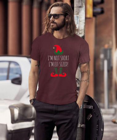 Elfo Babbo Natale T-shirt Basic Uomo
