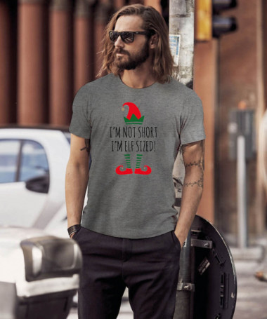 Elfo Babbo Natale T-shirt Basic Uomo