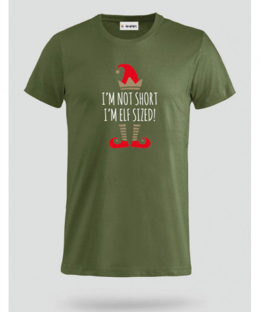 Elfo Babbo Natale T-shirt Basic Uomo