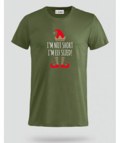 Elfo Babbo Natale T-shirt Basic Uomo