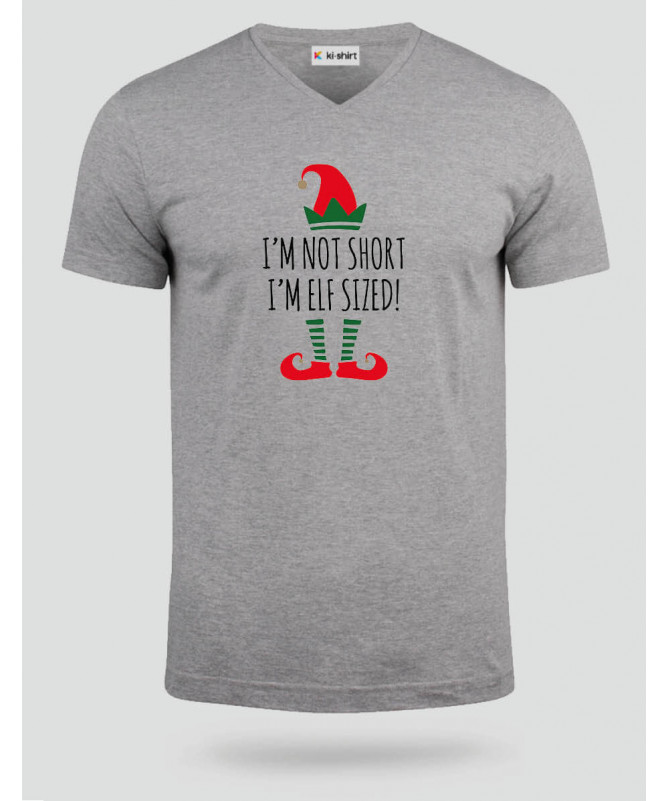 Elfo Babbo Natale T-shirt Scollo V