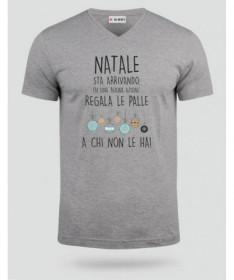 Palle di Natale T-shirt Scollo V