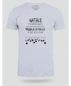 Regala le Palle di Natale T-shirt Scollo V
