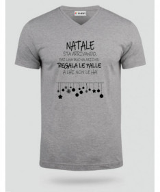 Regala le Palle di Natale T-shirt Scollo V