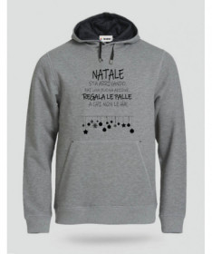 Regala le Palle di Natale Felpa Premium con cappuccio Uomo