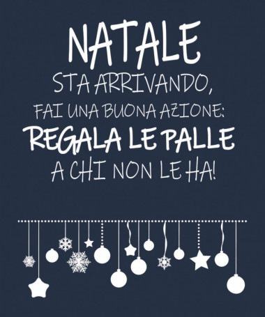 Regala le Palle di Natale Felpa Premium con cappuccio Uomo