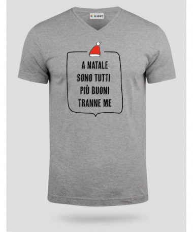 Natale tutti più buoni T-shirt Scollo V