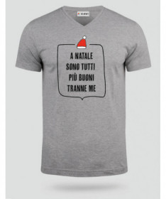 Natale tutti più buoni T-shirt Scollo V