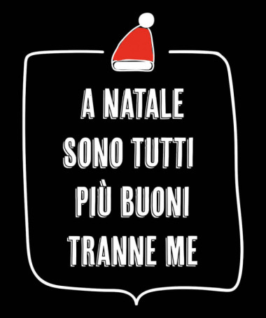 Natale tutti più buoni Felpa Premium con cappuccio Uomo