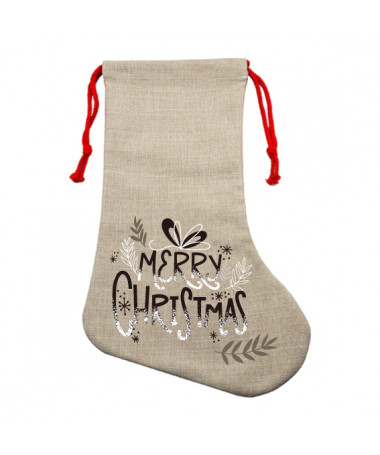 Calza della befana Merry Christmas