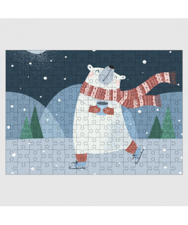 Puzzle Illustrazione Orso
