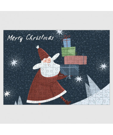 Puzzle Illustrazione Babbo Natale