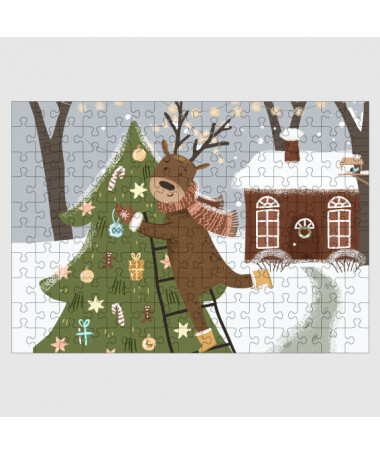 Puzzle Illustrazione Renna