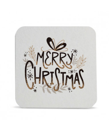 Sottobicchiere Merry Christmas