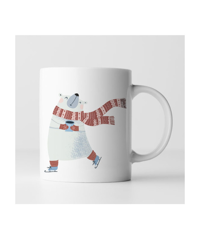 Tazza Orso Neve