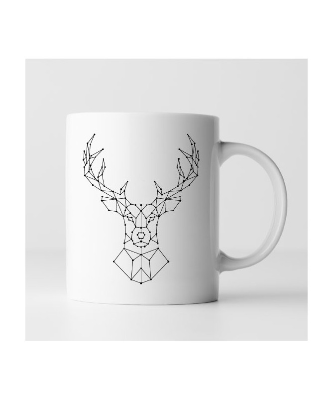 Tazza Renna Natale Astratto