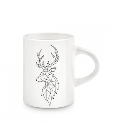 ki-shirt.com Tazzina Espresso Renna Astratto