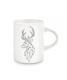 ki-shirt.com Tazzina Espresso Renna Astratto