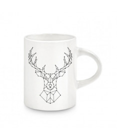 ki-shirt.com Tazzina Espresso Renna Natale Astratto