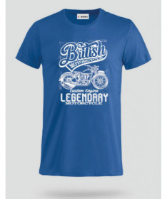British motorcycle T-shirt Basic Uomo