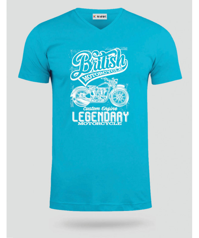 British motorcycle  T-shirt Scollo V