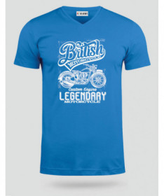 British motorcycle  T-shirt Scollo V