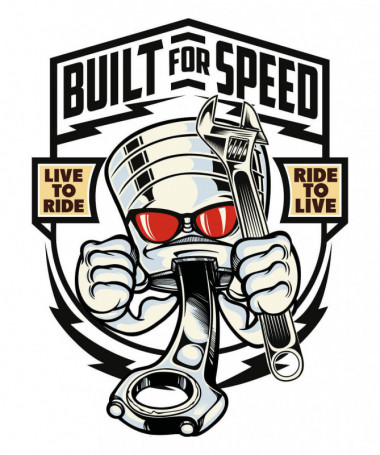 Built for speed  T-shirt Scollo V