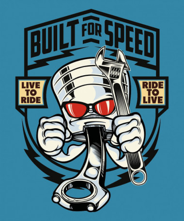 Built for speed  T-shirt Scollo V